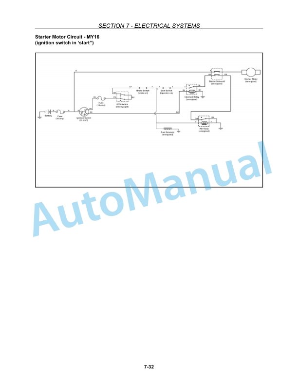 New Holland MY16, MY17, MY19 Yard Tractor Repair Manual 87045362-5