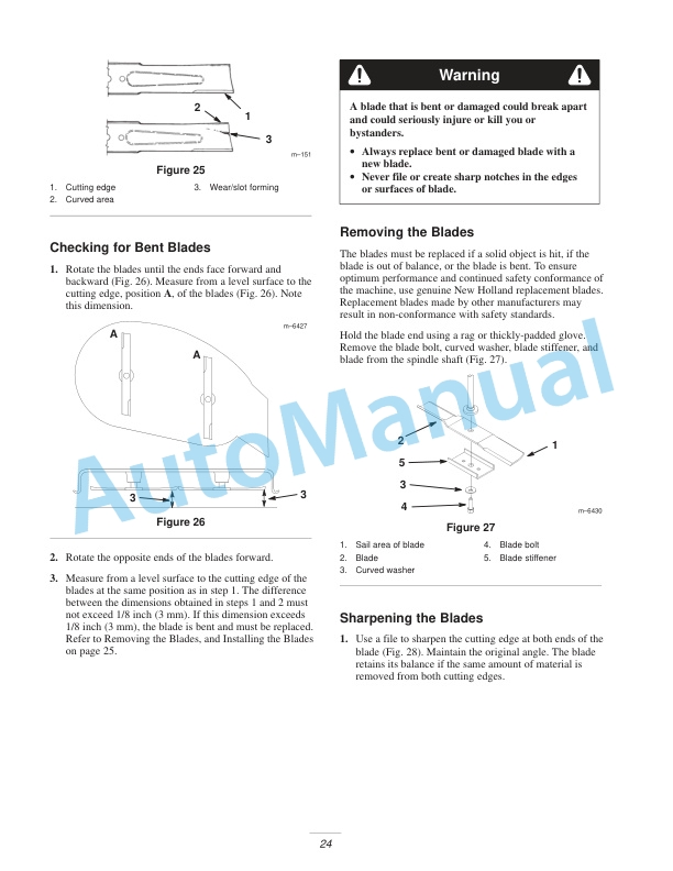 New Holland MZ14H, MZ16H Operation and Maintenance Manual 87040099-4