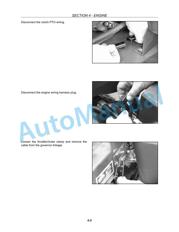 New Holland MZ19H Tractor Repair Manual 87045364-2