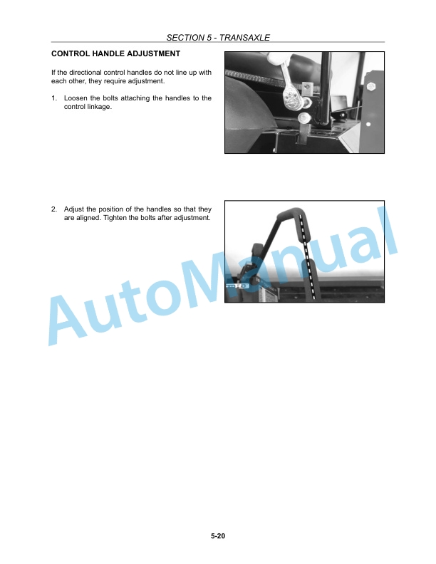 New Holland MZ19H Tractor Repair Manual 87045364-3