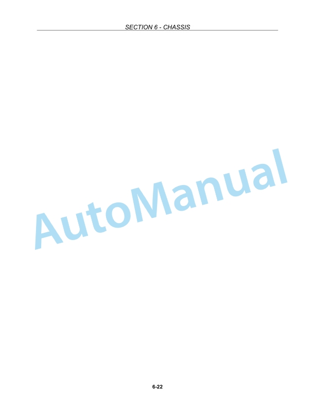 New Holland MZ19H Tractor Repair Manual 87045364-5