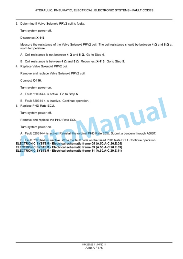 New Holland P2070 Precision Air Hoe Drill Service Manual 84425026-4