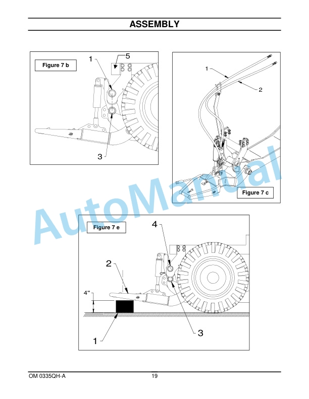 New Holland Quick Hitch - Subframe - Mid PTO Drive Kit Operation and Maintenance Manual 87050073-4