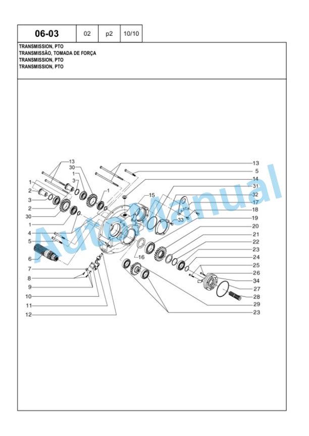 New Holland RG140.B, RG170.B, RG200.B, RG140, RG170, RG200B Tier III Motor Grader Parts Catalogue 84322001 BR-3