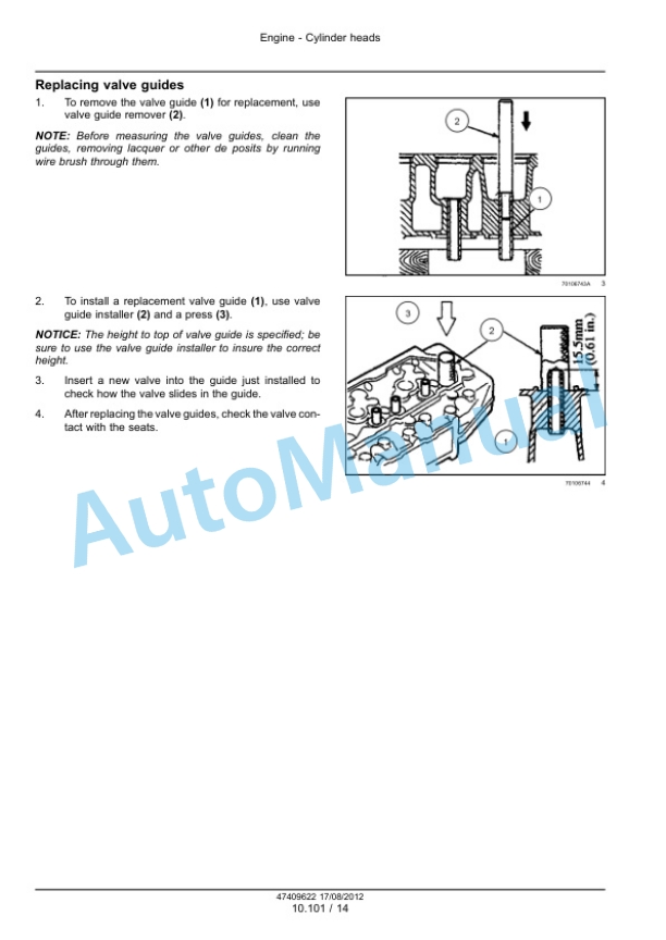 New Holland S4Q, S4Q2 Engine Service Manual 47409622-2