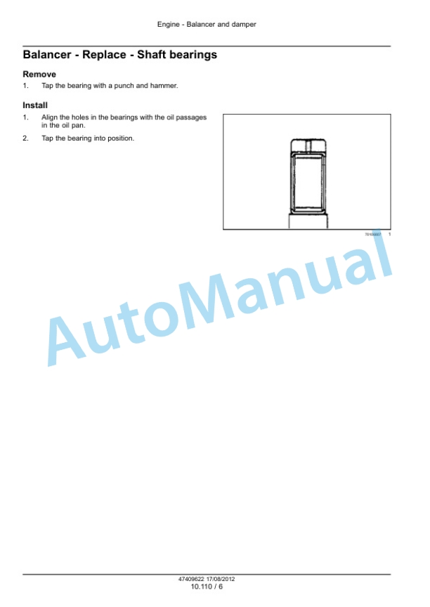 New Holland S4Q, S4Q2 Engine Service Manual 47409622-4