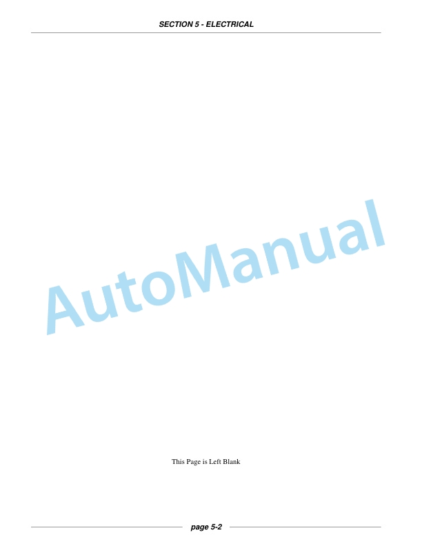 New Holland SD440A Air Drill Repair Manual 87545777-4
