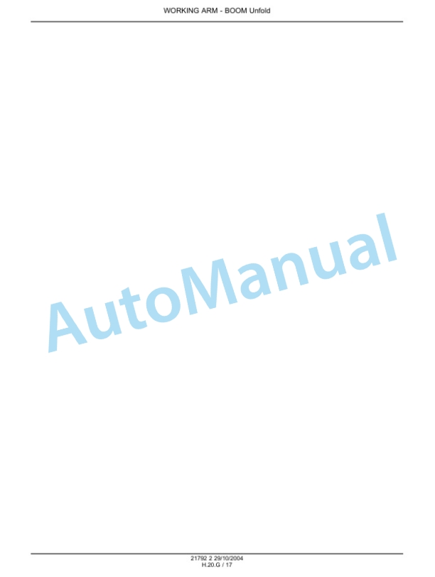 New Holland SF110, SF115 Repair Manual 87045631-3