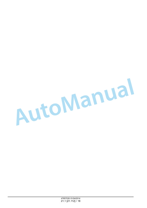 Alternative view of New Holland SP.240R, SP.275R Guardian Tier 3 Sprayer Service Manual 47657030