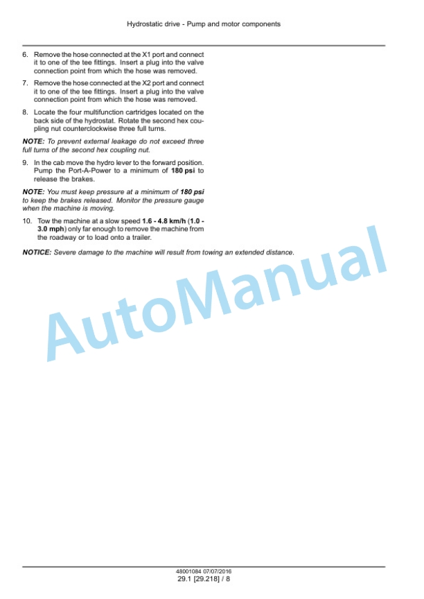 Alternative view of New Holland SP.300F, SP.345F, SP.400F Guardian Tier 4B Final Sprayer Service Manual 48001084