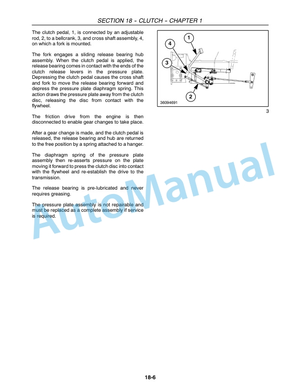 New Holland T1530 Tractor Service Manual 84227370-4