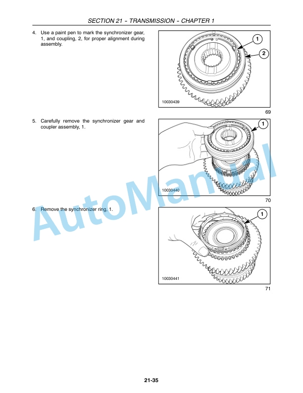 New Holland T1530 Tractor Service Manual 84227370-5