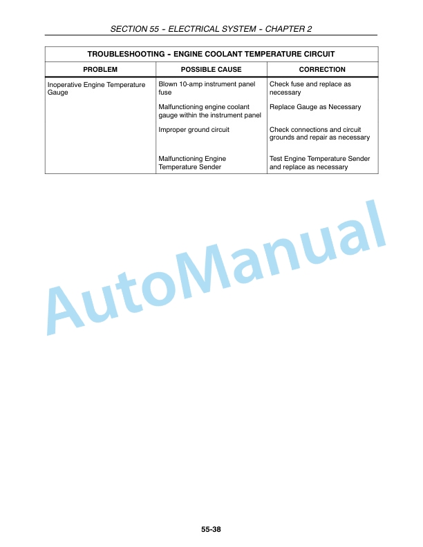 New Holland T1530 Tractor Service Manual 84227372-4