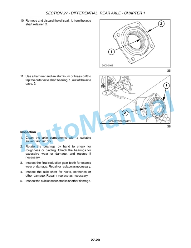 New Holland T2310, T2320, T2330 Tractor Repair Manual 87491392-4