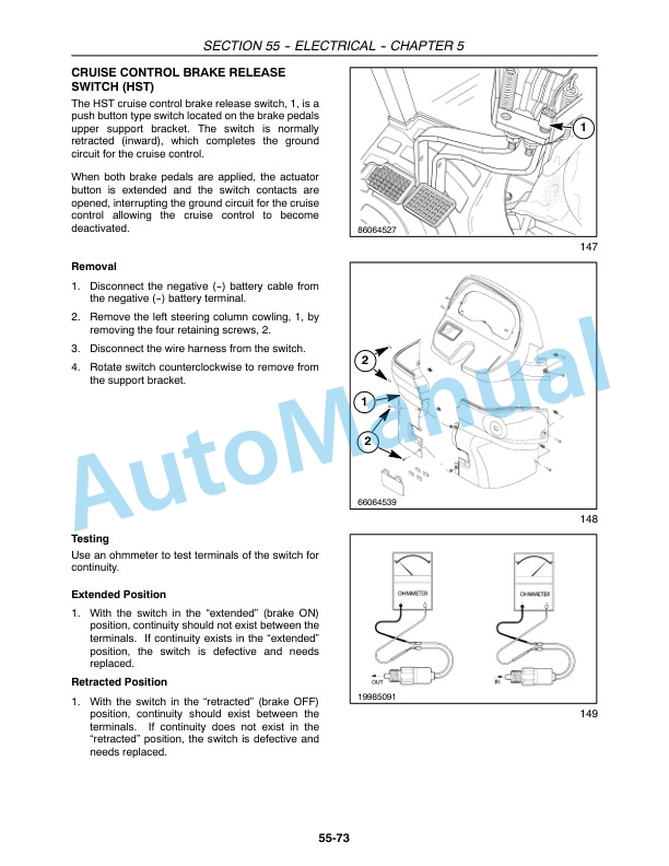New Holland T2310, T2320, T2330 Tractor Repair Manual 87491395-2