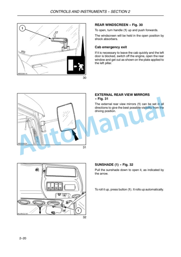 New Holland T3010, T3020, T3030, T3040 Tractor Operation and Maintenance Manual 87291123-3