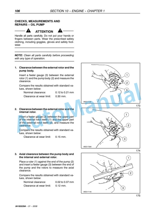 Alternative view of New Holland T3010, T3020, T3030, T3040 Tractor Service Manual 84183229B