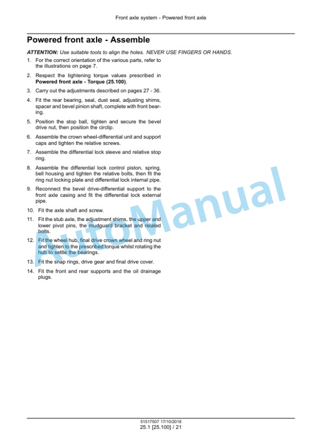 Alternative view of New Holland T3.60F, T3.70F, T3.80F Tractor Service Manual 51517507