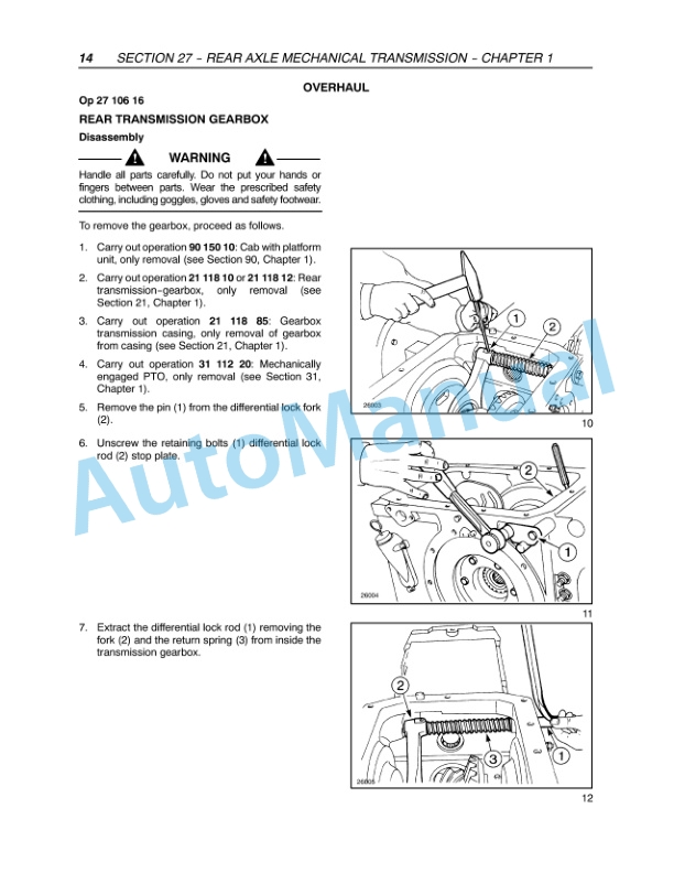 New Holland T4020, T4030, T4040, T4050 Deluxe - Supersteer Tractor Repair Manual 84158073-5