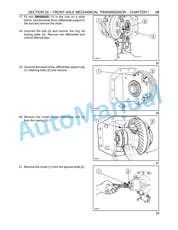 New Holland T4020, T4030, T4040, T4050 Standard Tractor Repair Manual 87758553-2