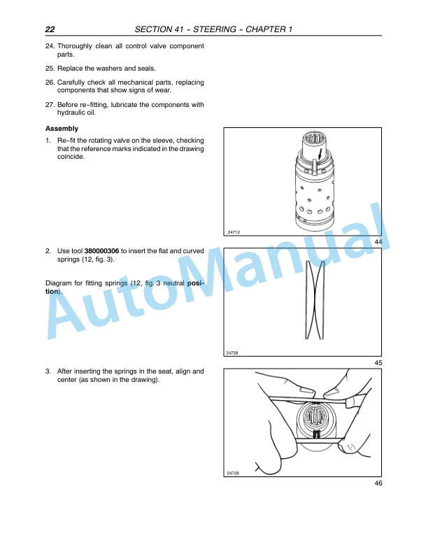 New Holland T4020, T4030, T4040, T4050 Standard Tractor Repair Manual 87758554-2