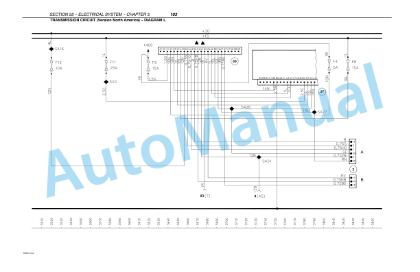New Holland T4020, T4030, T4040, T4050 Standard Tractor Repair Manual 87758555-3
