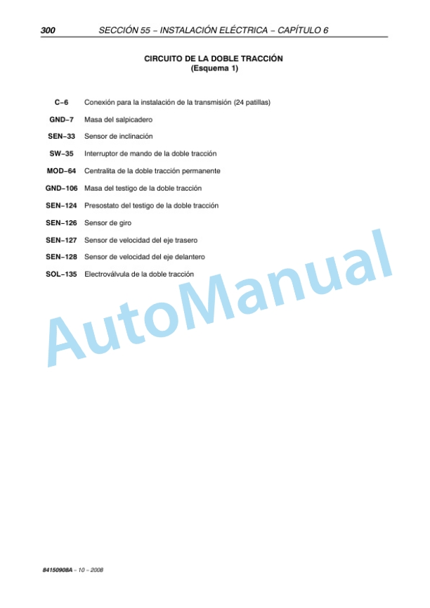 New Holland T4020V, T4030V, T4030N, T4040V, T4040N, T4050V, T4050N Tractor Repair Manual 84150908A-4