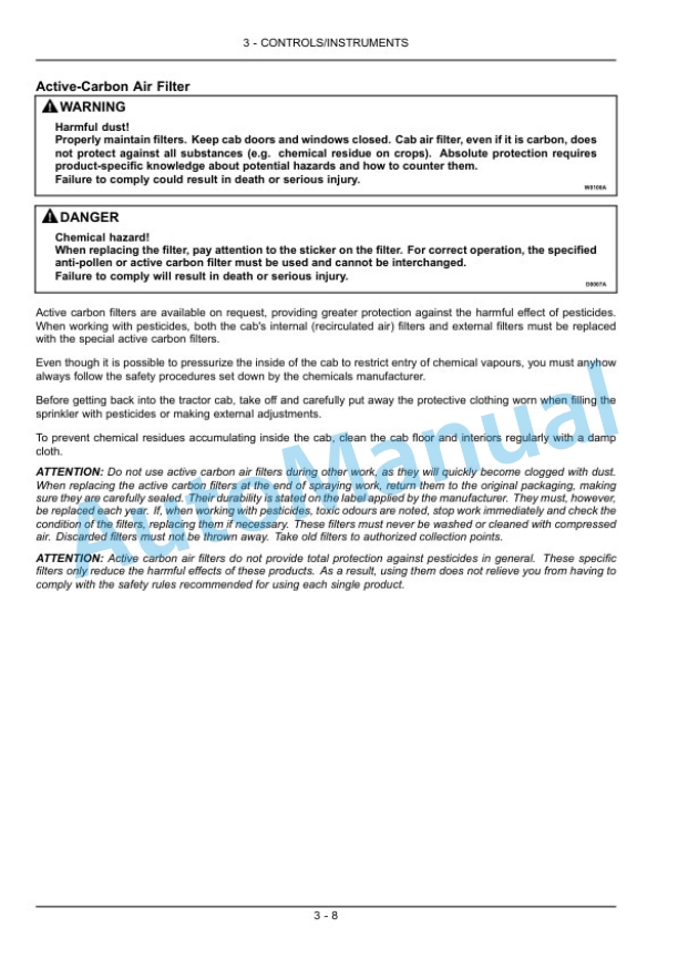 Alternative view of New Holland T4020V, T4030V, T4040V, T4050V, T4060V Tractor Operation and Maintenance Manual 84515939