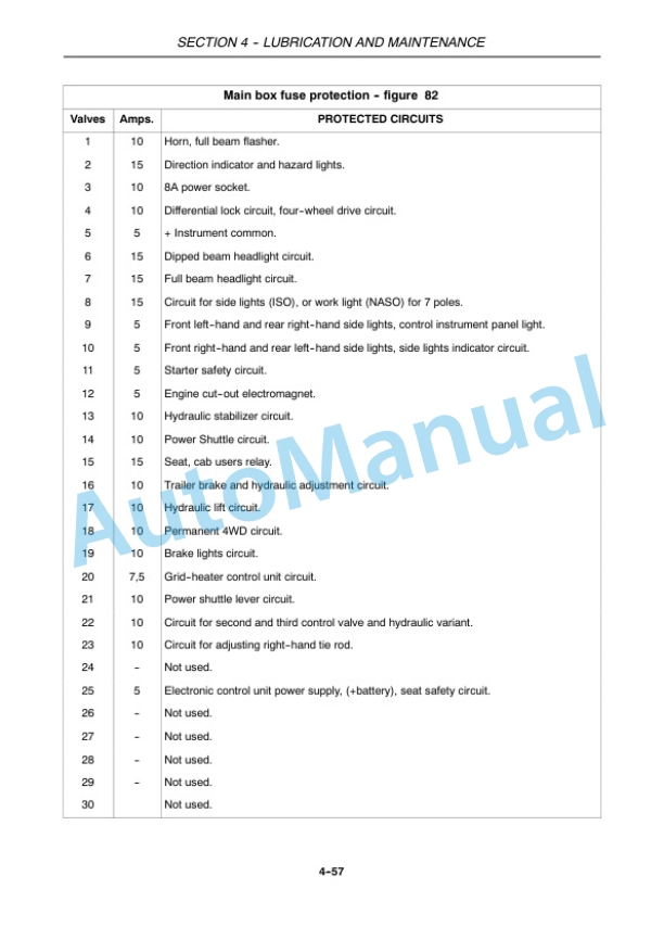 New Holland T4020V, T4030V, T4040V, T4050V Tractor Operation and Maintenance Manual 47374840-5