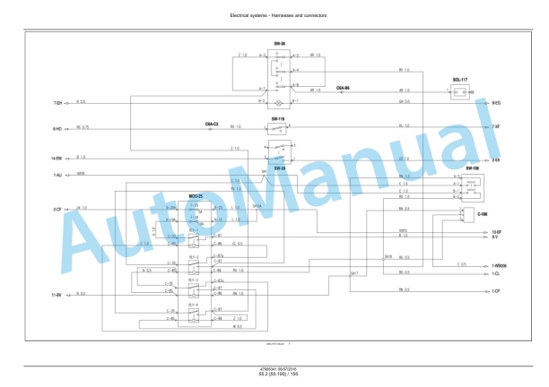 New Holland T4030F, T4040F, T4050F, T4060F Tier 3 Tractor Service Manual 48038058-5