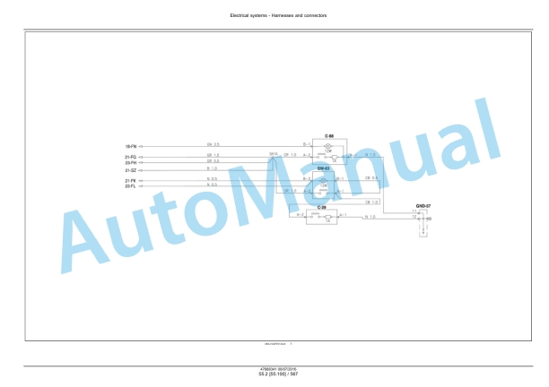 New Holland T4030F, T4040F, T4050F, T4060F Tier 3 Tractor Service Manual 48038060-4