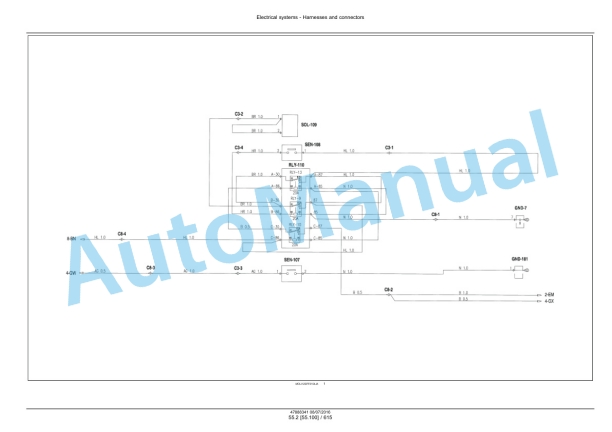 New Holland T4030F, T4040F, T4050F, T4060F Tier 3 Tractor Service Manual 48038060-5