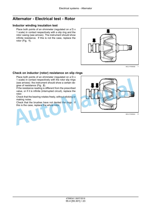 Alternative view of New Holland T4030F, T4040F, T4050F, T4060F Tier 3 Tractor Service Manual 48038062