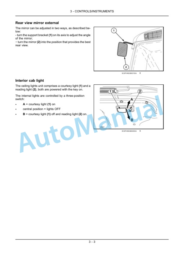 New Holland T4030F, T4040F, T4050F, T4060F Tractor Operation and Maintenance Manual 47374872-2