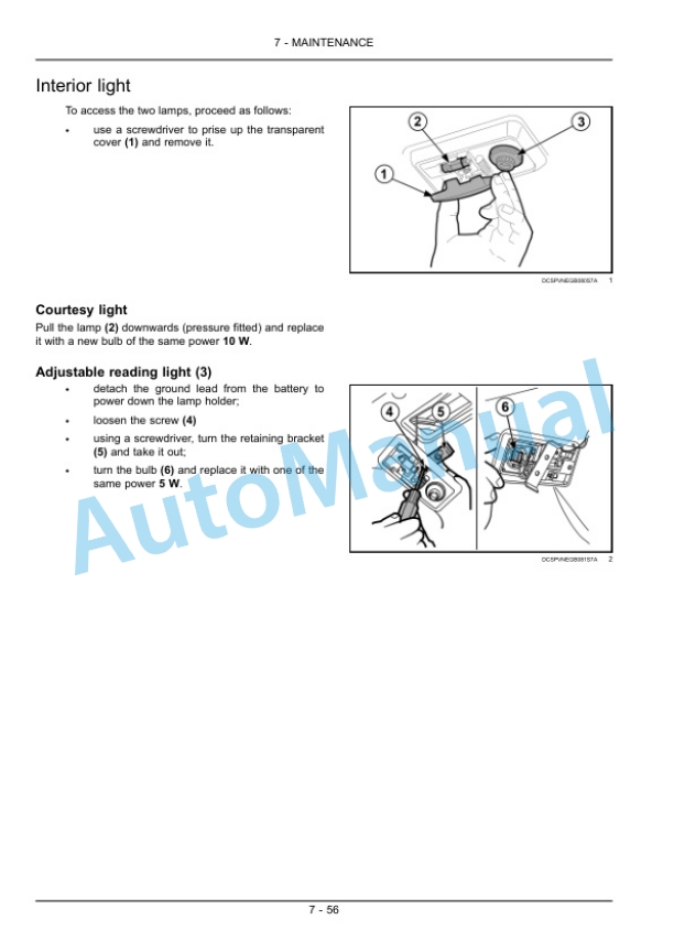 New Holland T4030F, T4040F, T4050F, T4060F Tractor Operation and Maintenance Manual 47374872-5