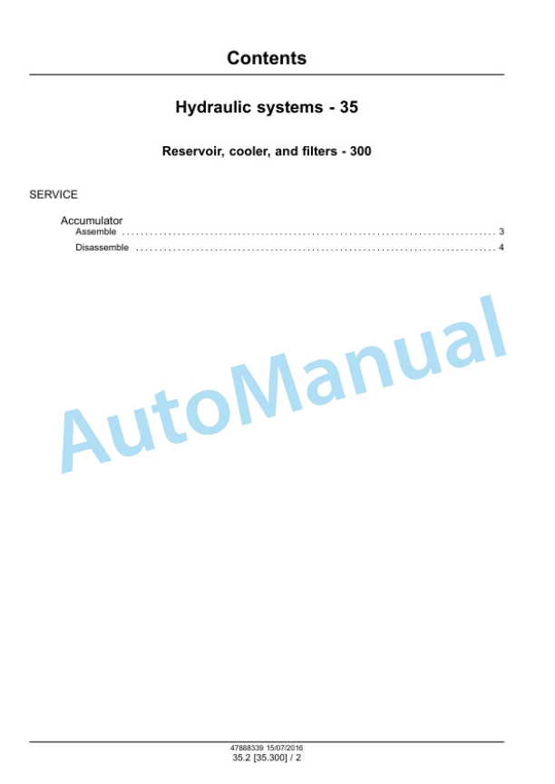 Alternative view of New Holland T4030F, T4040F, T4050F, T4060F Tractor Service Manual 47888339
