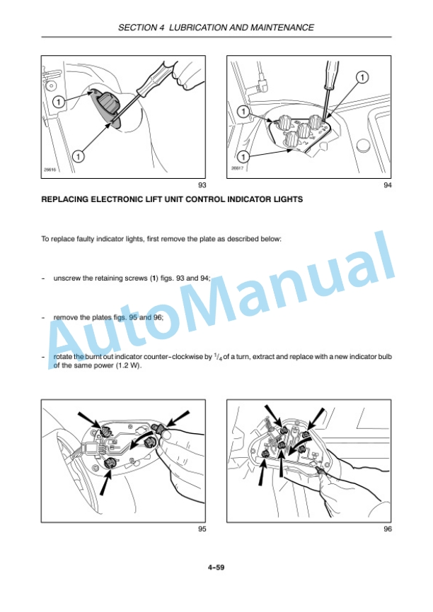 New Holland T4030F, T4040F, T4050F Tractor Operation and Maintenance Manual 47374857-5