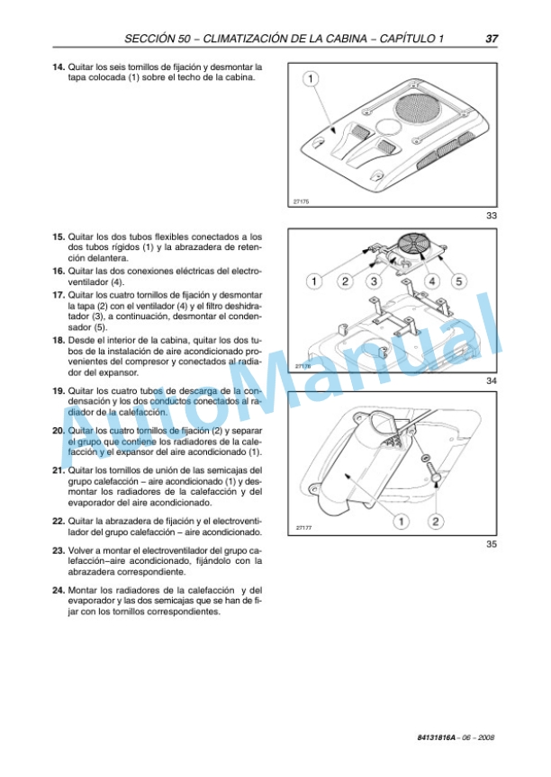 New Holland T4030F, T4040F, T4050F Tractor Repair Manual 84131816A-3