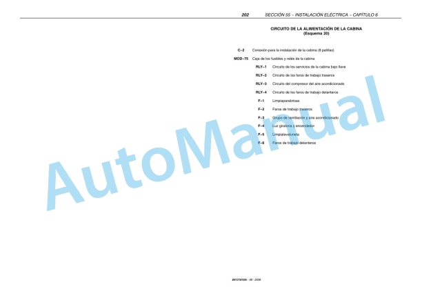 New Holland T4030F, T4040F, T4050F Tractor Repair Manual 84131816A-4