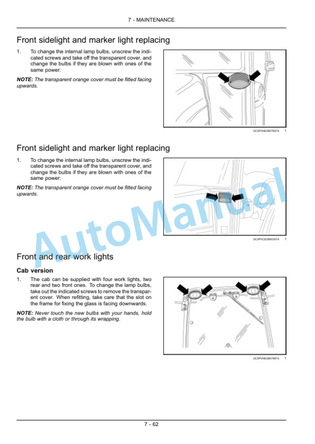 New Holland T4030N, T4040N, T4050N, T4060N Tractor Operation and Maintenance Manual 47374889-5