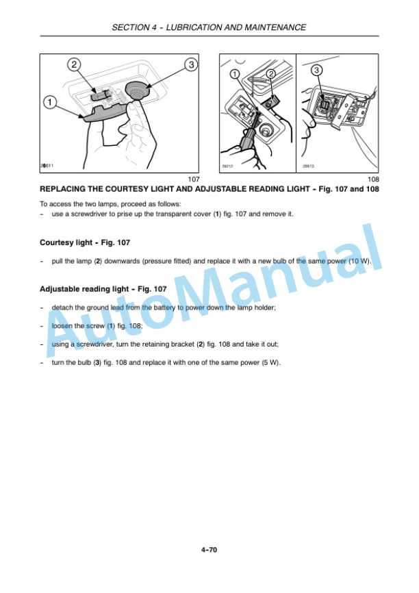 New Holland T4030N, T4040N, T4050N Tractor Operation and Maintenance Manual 47374787-5