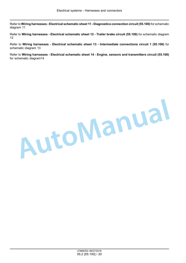 New Holland T4030V, T4040V, T4050V, T4060V Tier 3 Tractor Service Manual 48048526-2