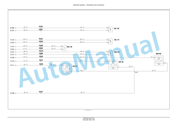 New Holland T4030V, T4040V, T4050V, T4060V Tier 3 Tractor Service Manual 48048526-3