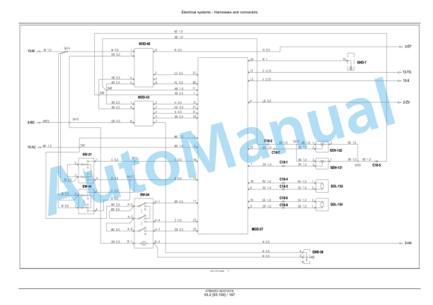 New Holland T4030V, T4040V, T4050V, T4060V Tier 3 Tractor Service Manual 48048526-5