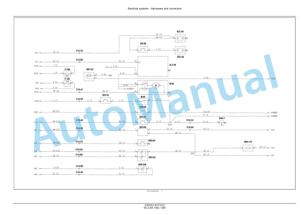 New Holland T4030V, T4040V, T4050V, T4060V Tier 3 Tractor Service Manual 48048528-3