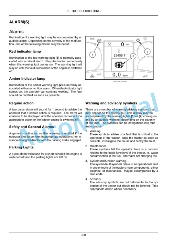 New Holland T4.115 Tractor Operation and Maintenance Manual 47537107-5