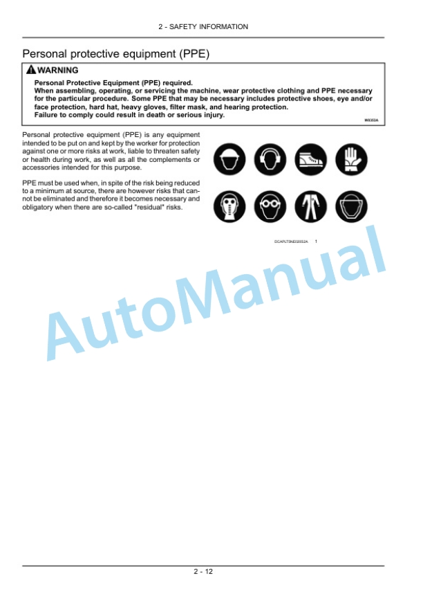 New Holland T4.55, T4.65, T4.75 PowerStar Series Tractor Operation and Maintenance Manual 47374315-2