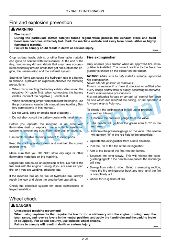 New Holland T4.55, T4.65, T4.75 PowerStar Series Tractor Operation and Maintenance Manual 48071747-2