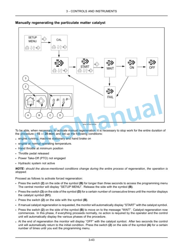 New Holland T4.55, T4.65, T4.75 PowerStar Series Tractor Operation and Maintenance Manual 48071747-3