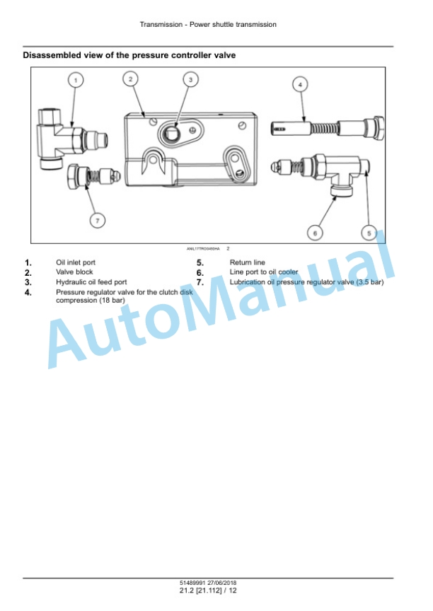 Alternative view of New Holland T4.55S, T4.65S, T4.75S Tractor Service Manual 51489991